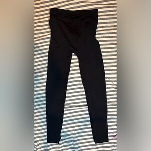 Post Maternity‎ Black Leggings with build in girdle